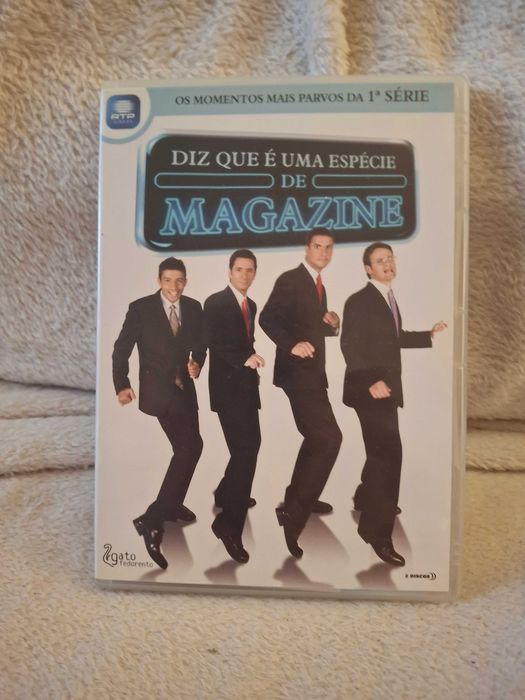 DVD Gato Fedorento, 1ª série, edição RTP, bom estado, Lisboa