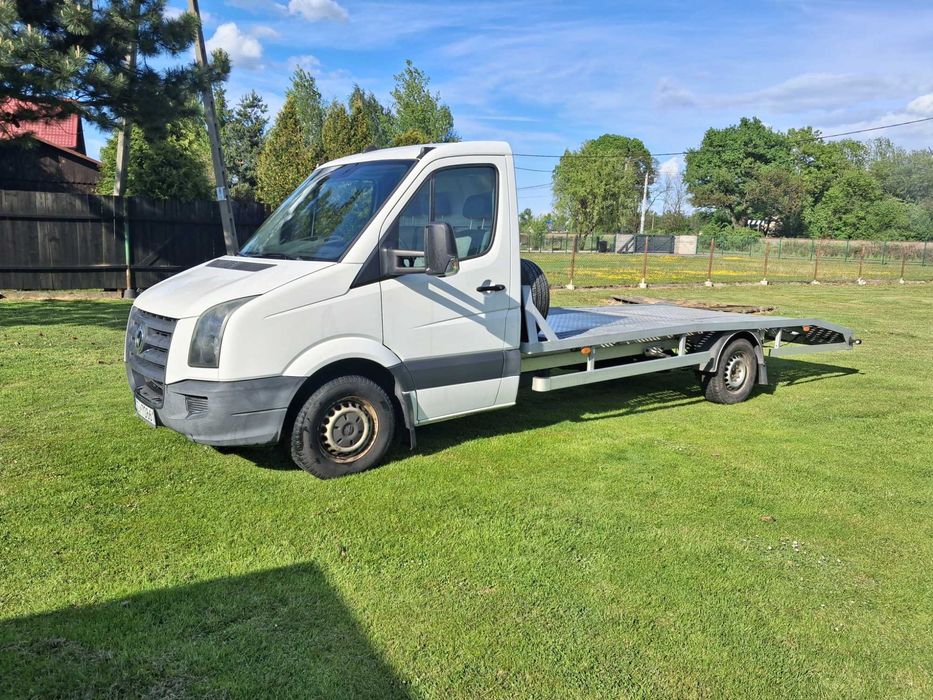 VW CRAFTER 2,5 TDI 163KM, autolaweta, klima, Euro 5