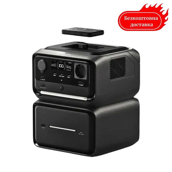 Зарядна станція EcoFlow River 3 Max Plus Wireles- 858 Вт·год - LiFePO4