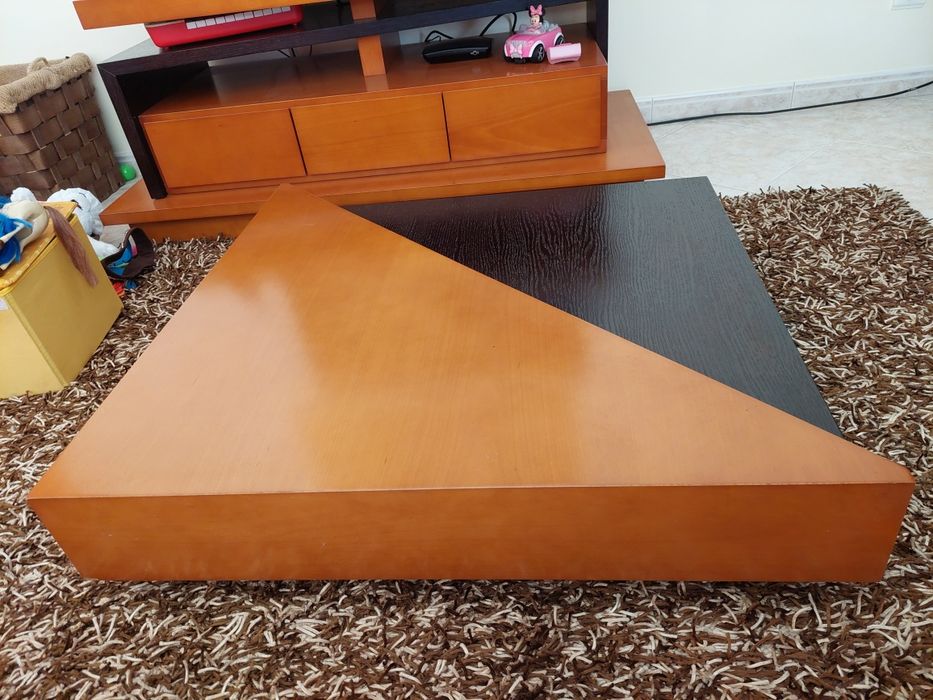 Mesa de centro duas cores