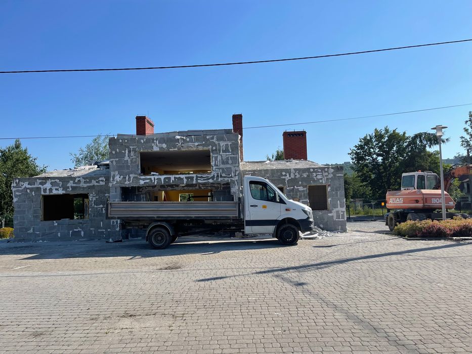 WYBURZENIA Wywóz gruzu ziemi Transport Roboty ziemne