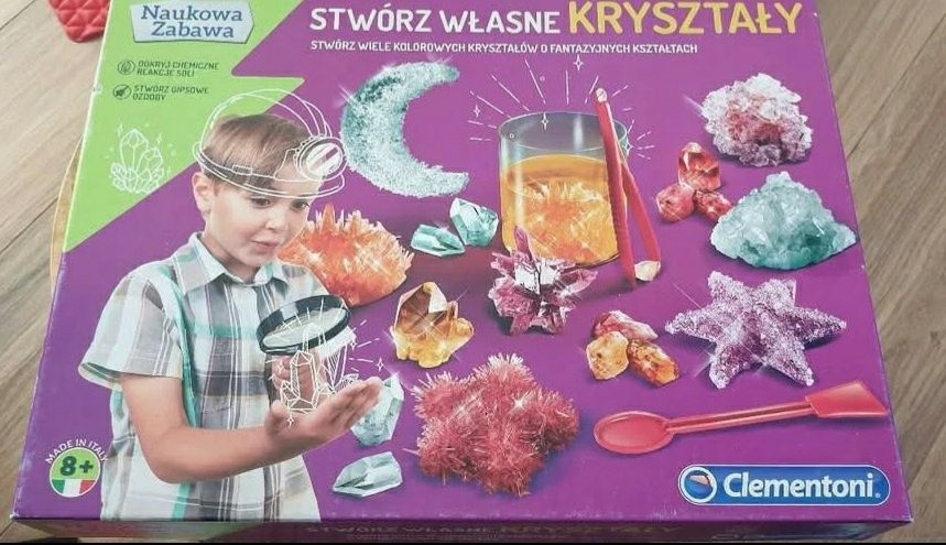Clementoni Stwórz własne kryształy