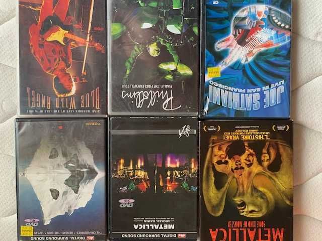 DVDs de música rock