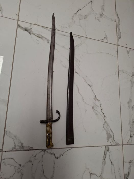 Francuski bagnet Chassepot 1866