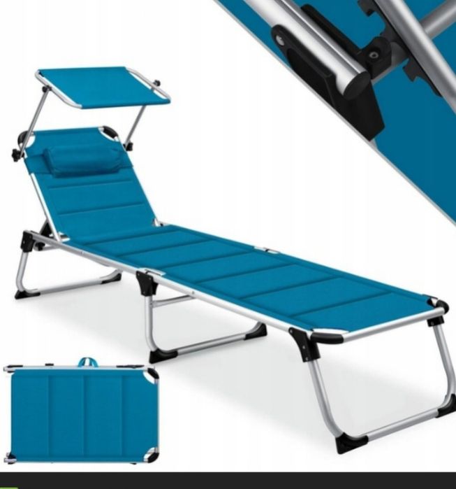 Leżak ogrodowy plażowy kesser