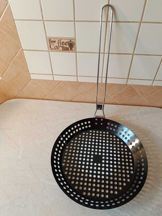 Nowa składana patelnia grillowa ruszt