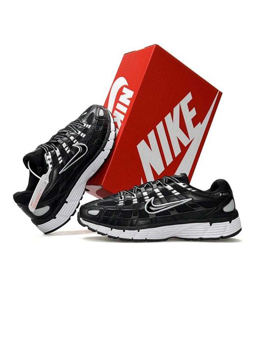 АКЦІЯ! Кросівки Nike P-6000 Black White 41 - 45