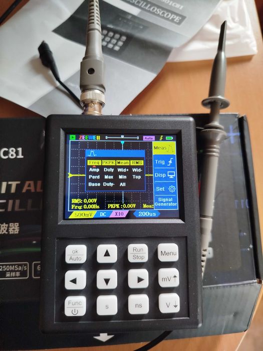 Осцилограф DSO1C81 Zeeweii 80Mhz