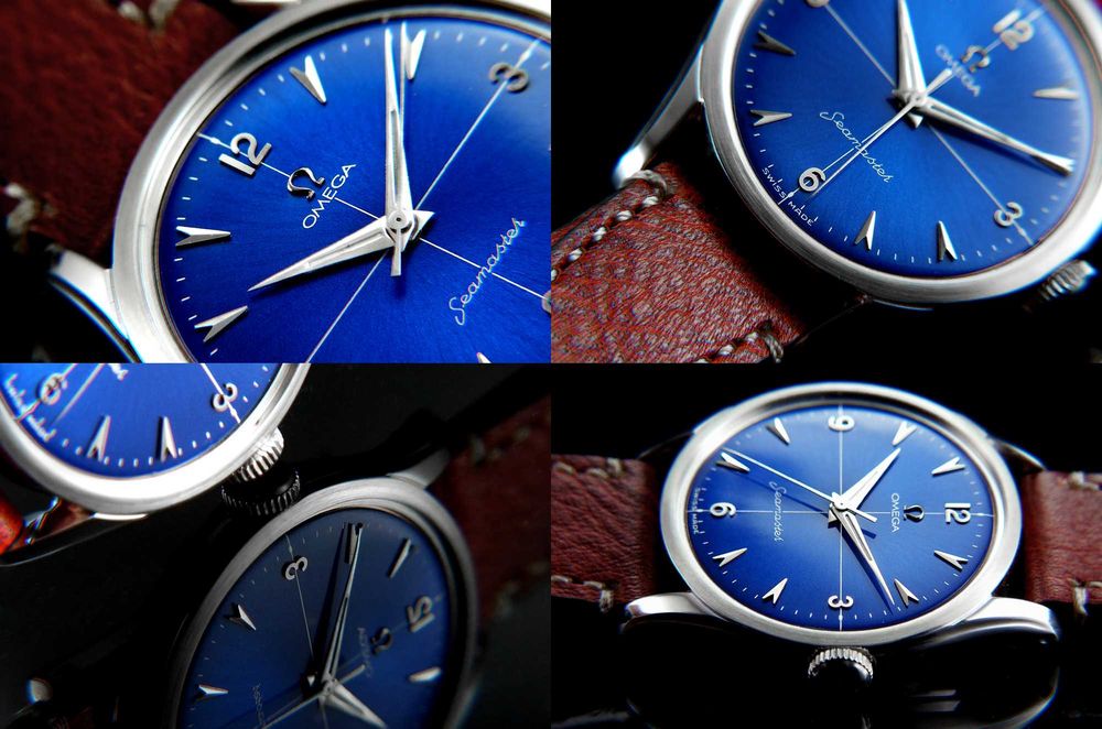 Omega Seamaster Blue Marine cal.283 1952r - PIĘKNA