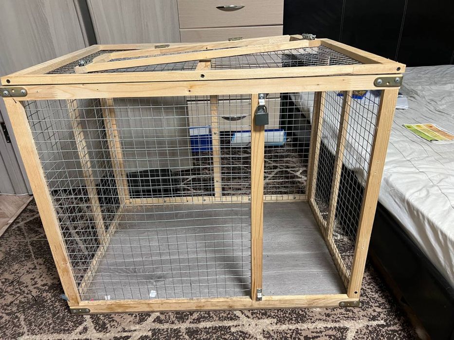 Будка / вольер квартирный для собаки/ для щенков до 20-25 кг