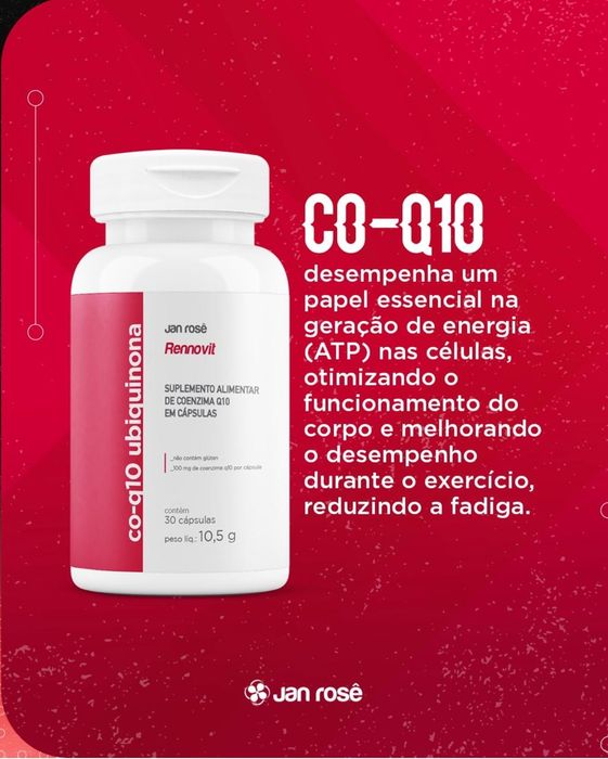 Coenzima Q10 produtos naturais