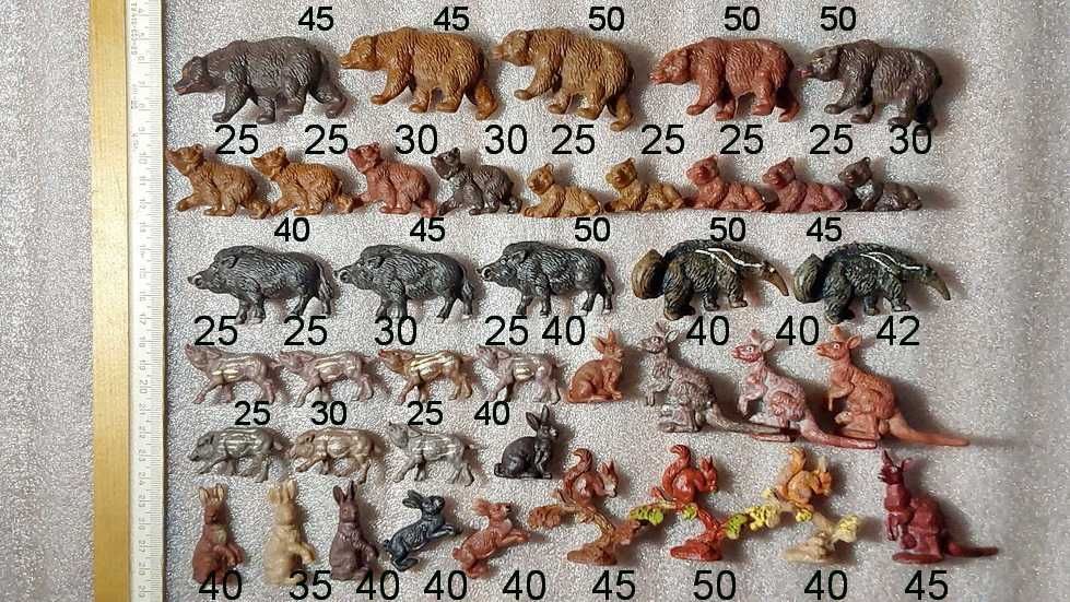 Фигурки животных Plaho (ГДР). 215 шт.