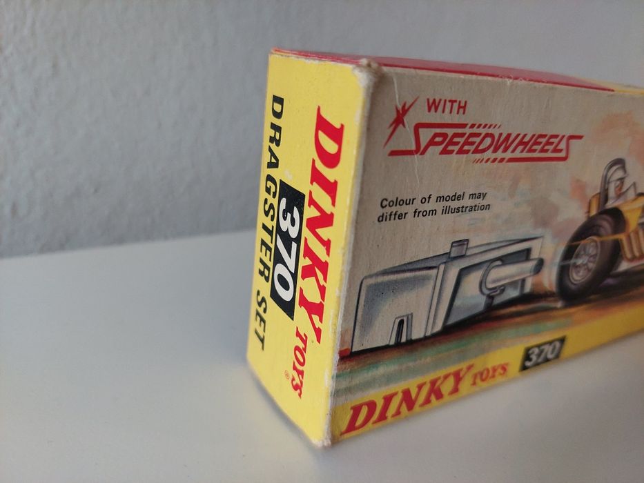 Dragster Set Dinky Toys 1/43 - Carro Miniatura Modelismo