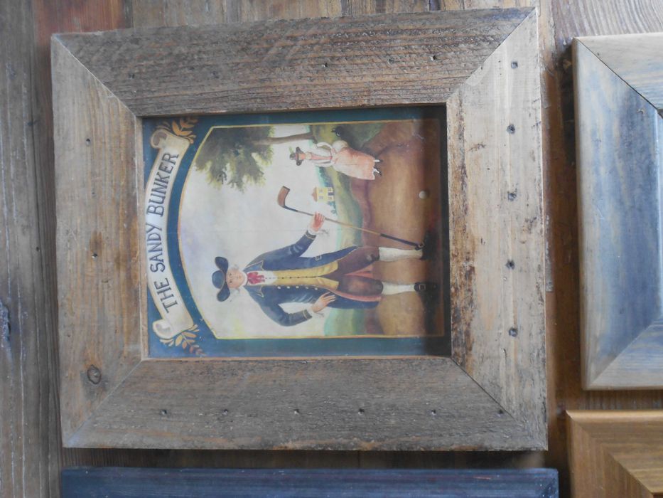 Molduras quadros gravura antigos golf animais etc