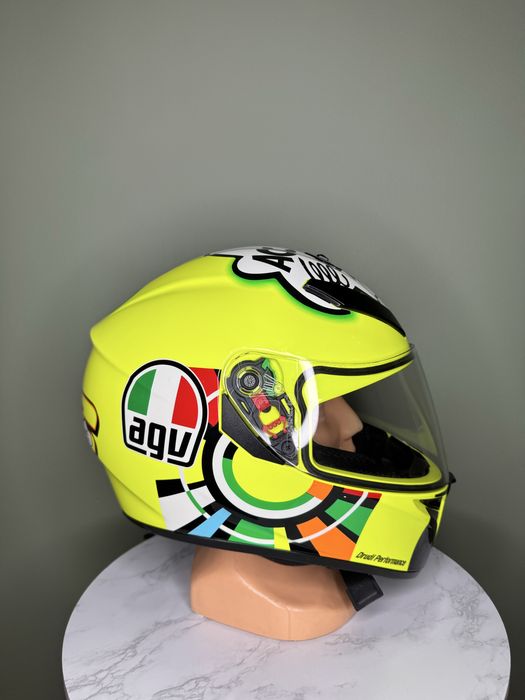 Kask Motocyklowy Agv L K3-SV Vr46 Misano Fluo Moto Gp Sportowy Hjc Ls2