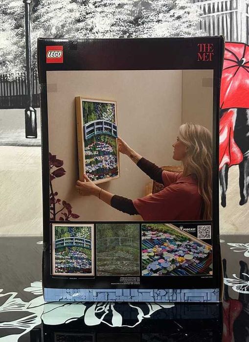 Конструктор LEGO ART 31220 Клод Моне Міст над ставком із лататтям