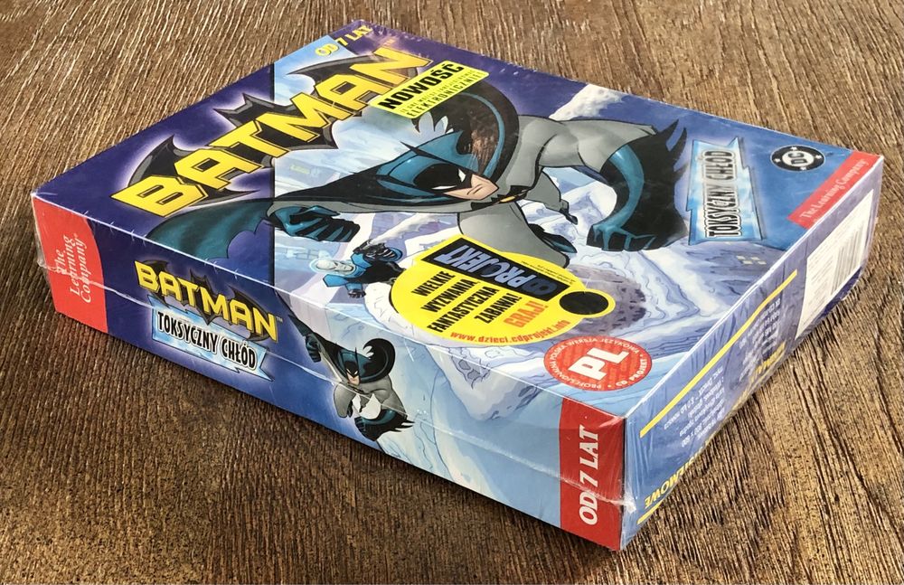 NOWA gra komputerowa BATMAN Toksyczny Chłód PC CD Projekt 2005 BIG BOX