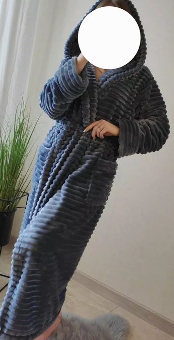 Халат плюшевий жіночий