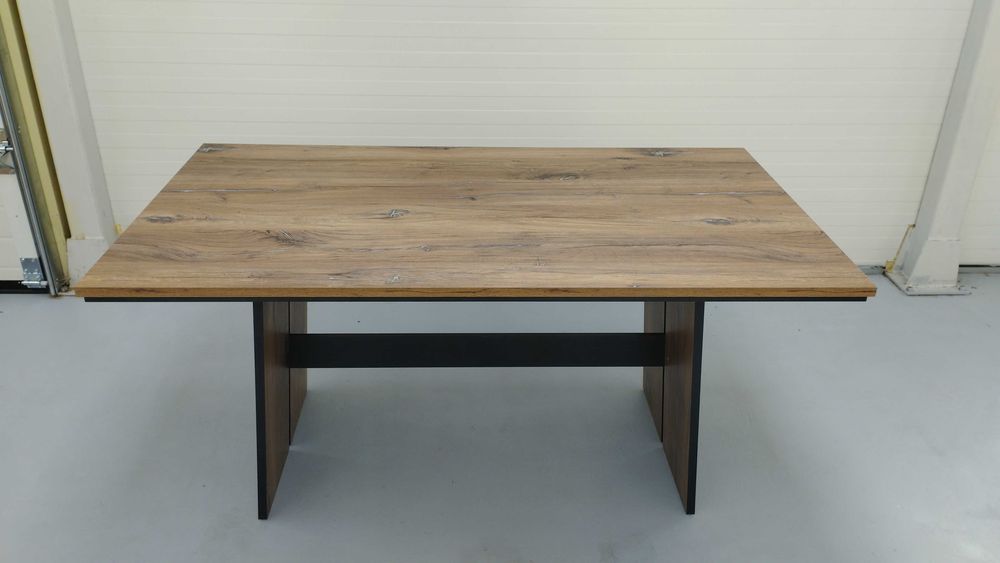 stół MAKS 160x90cm dąb Cynowany, Evoke Przybrzeżny