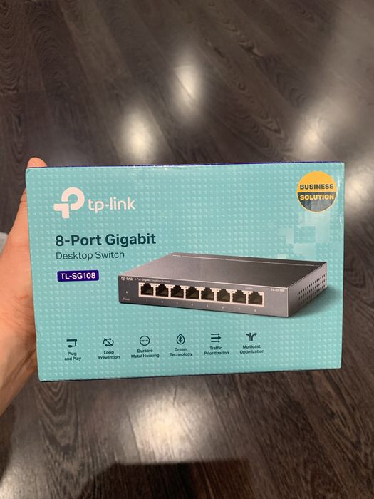 Новий tp-link TL-SG108