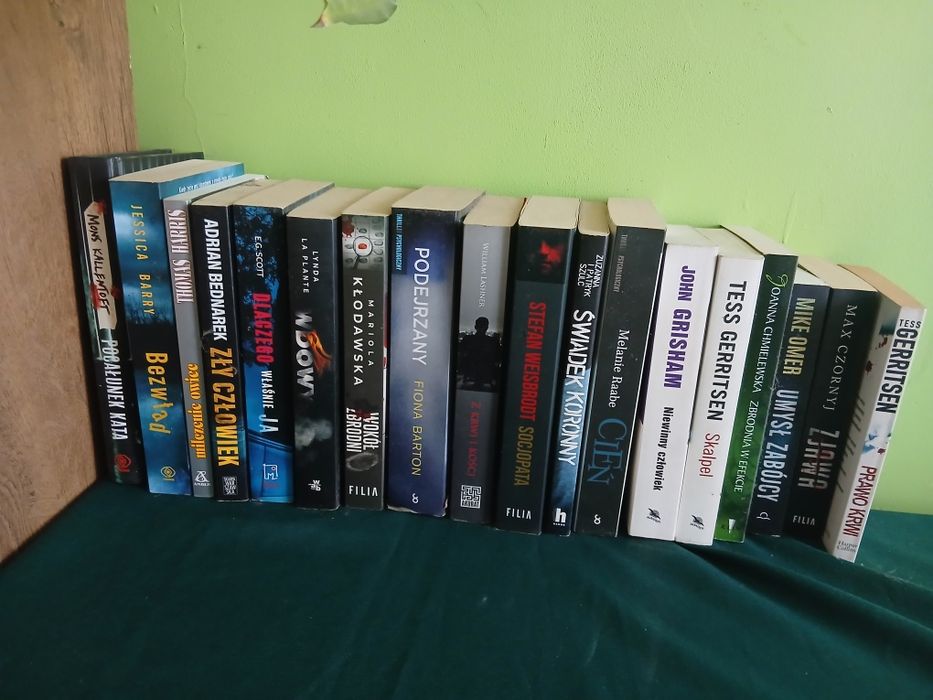 Książki thriller kryminał
