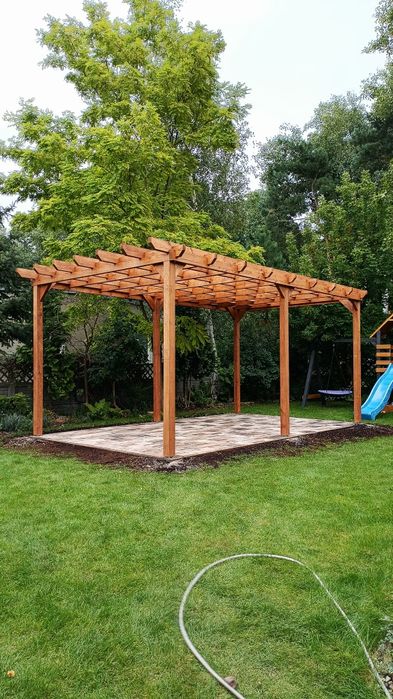 Pergole, zadaszenia tarasów, tarasy