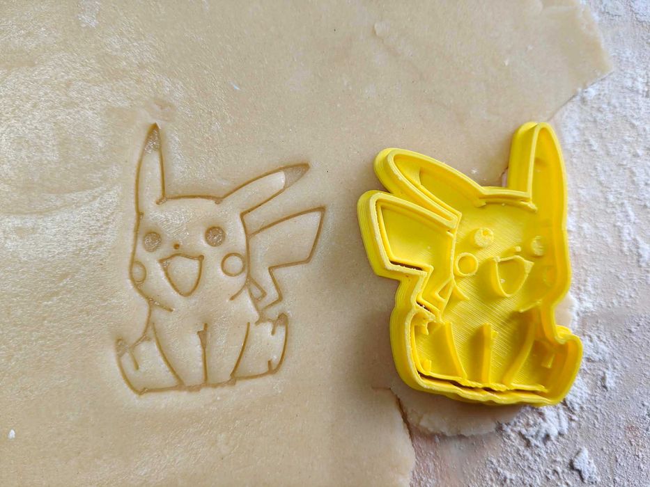 POKEMON Foremki wykrawacze do ciastek pierników modeliny