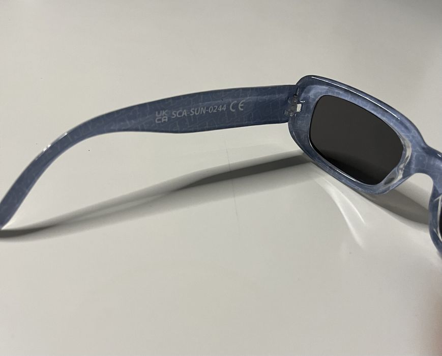 Okulary Santa Cruz czarne stan 9/10, unisex