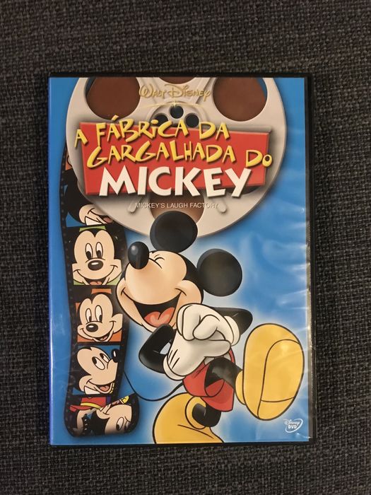 DVD - A Fábrica da Gargalhada do Mickey (Com Manual)