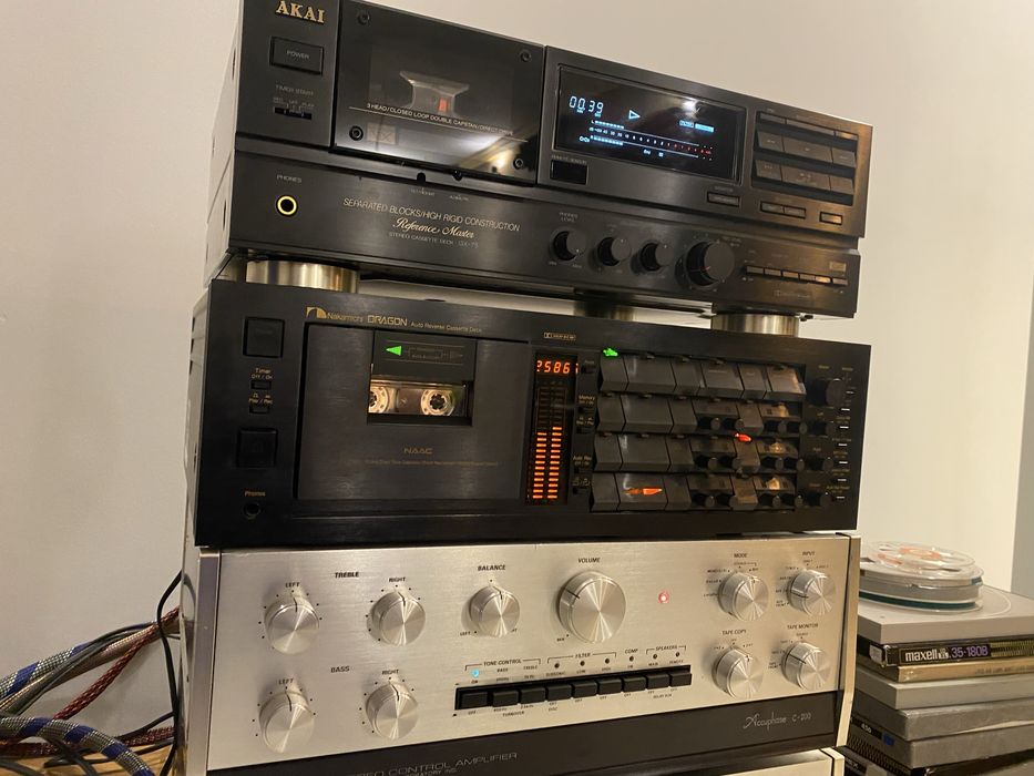 Nakamichi Dragon magnetofon legenda po serwisie. Top