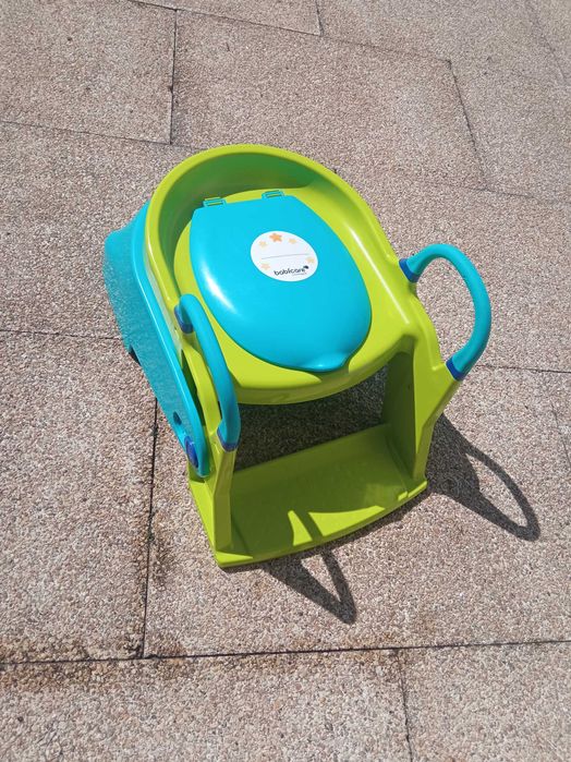 Penico infantil com rampa
