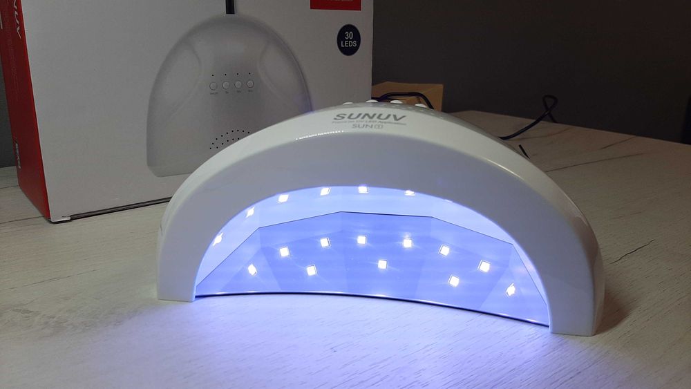 Лампа для манікюру Sunuv 2 in 1 led/uv lamp