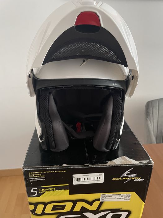 Capacete Scorpion modular Tam S