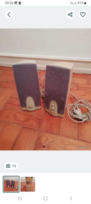 Colunas de Som "Genius" Kye, Speaker System