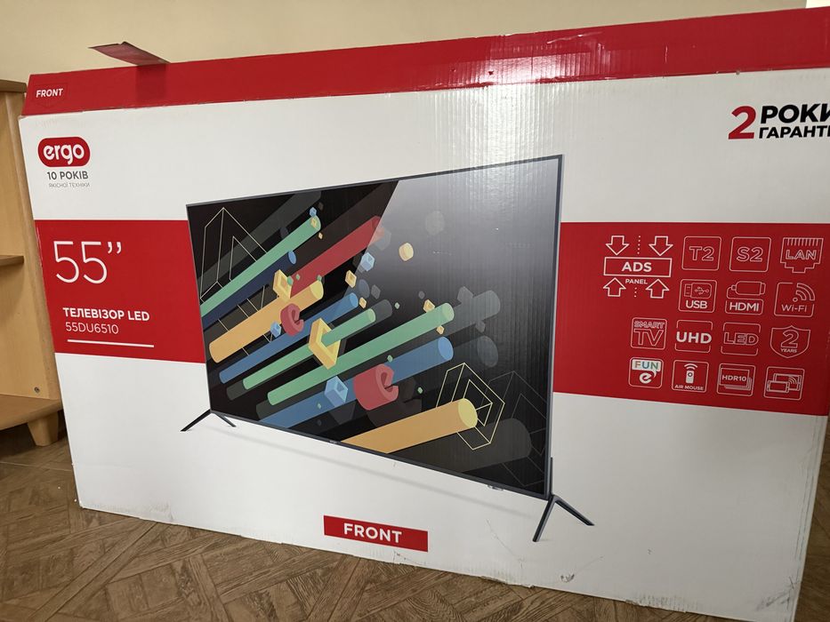 Продам телевізор ERGO 55ʼʼ