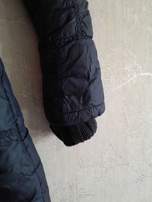 Długa kurtka dziewczęca z paskiem Nike 146 cm