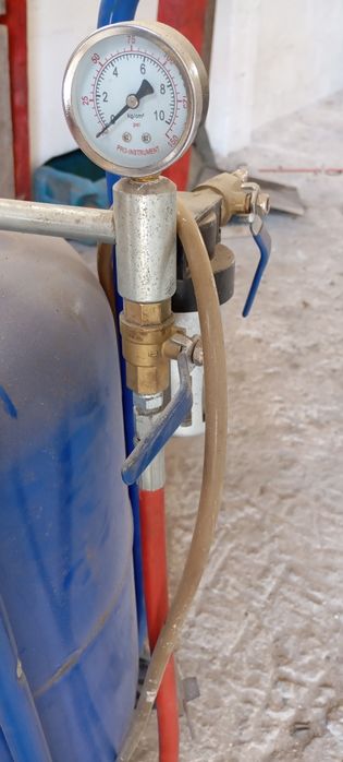 Jato de areia portátil (usado 1x)