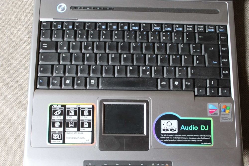 Laptop Asus Z91A -  DJ laptop Asus Z91A - sprawny