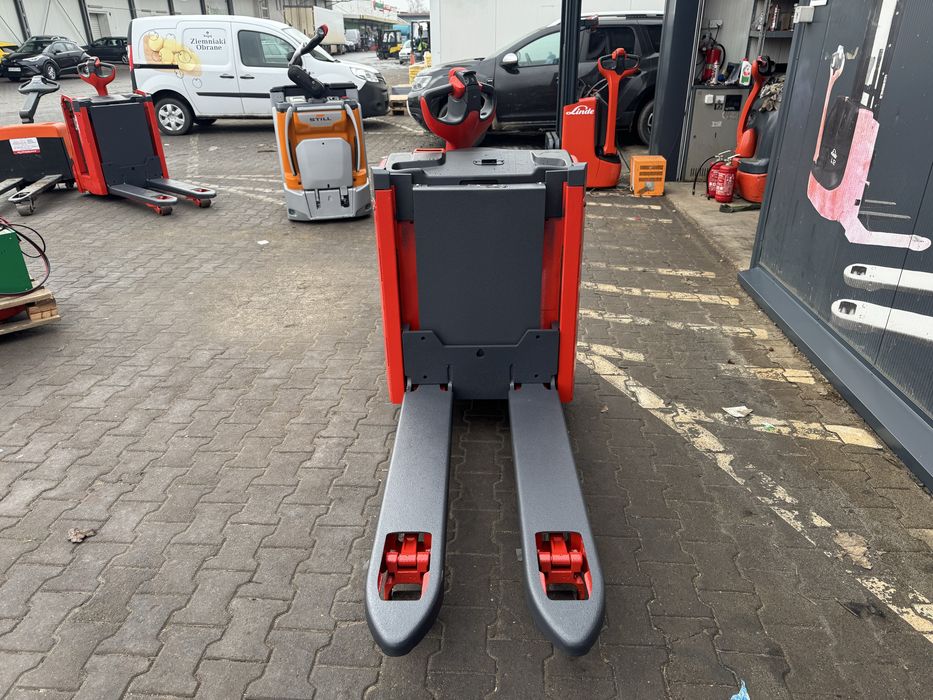 Paleciak elektryczny  Linde T 16 L 2016  r 70 cm 800 kg wózek Linde