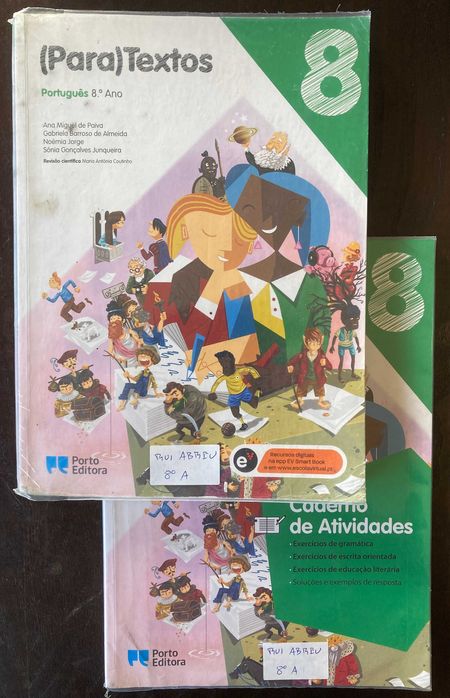 Livros Escolares 8 Ano encadernados