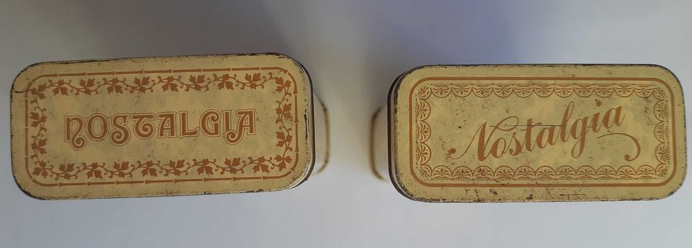 Cigarreiras em Lata Anos 60