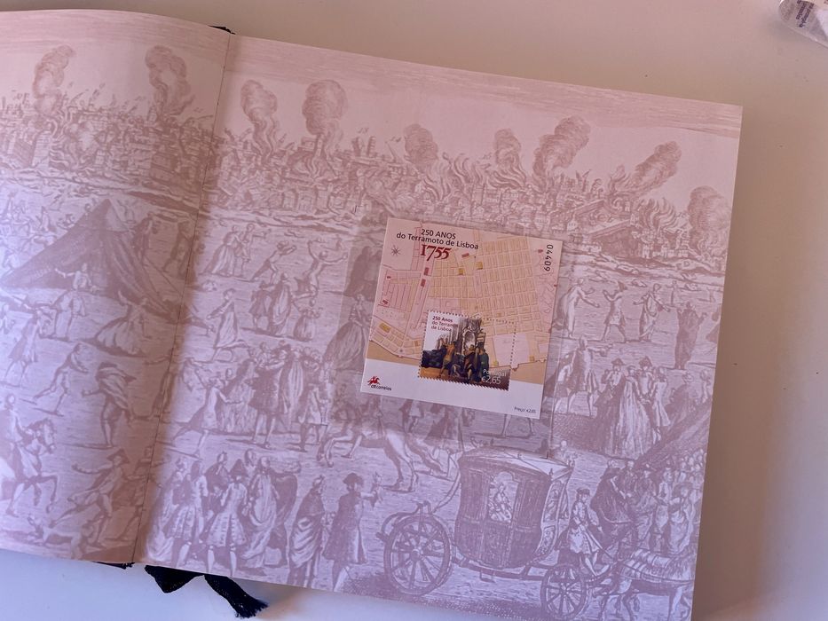 Livro O terramoto de 1755