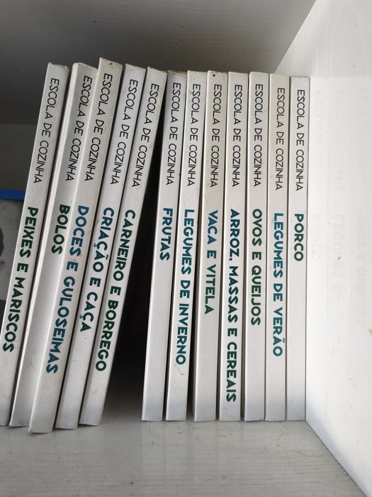 Coleção livros de cozinha