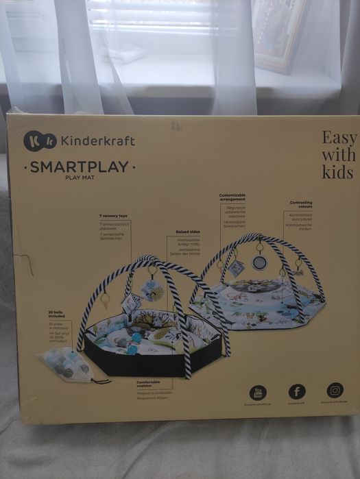 Килимок для розвитку Kinderkraft Smartplay (KKZSMART000000) (158405)