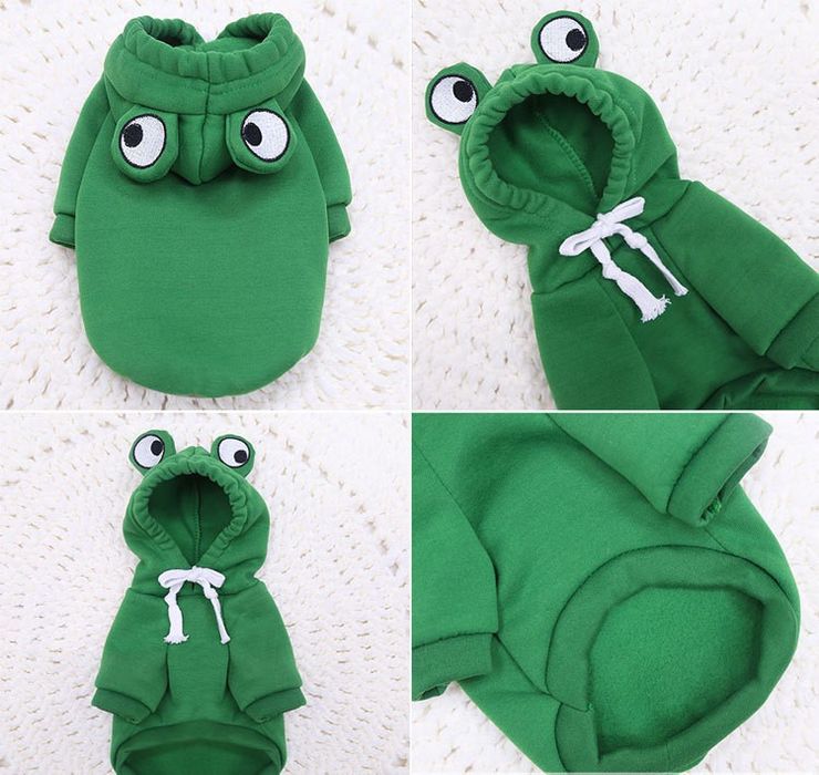 Ubranko dla psa żabka, rozmiar S, M, L