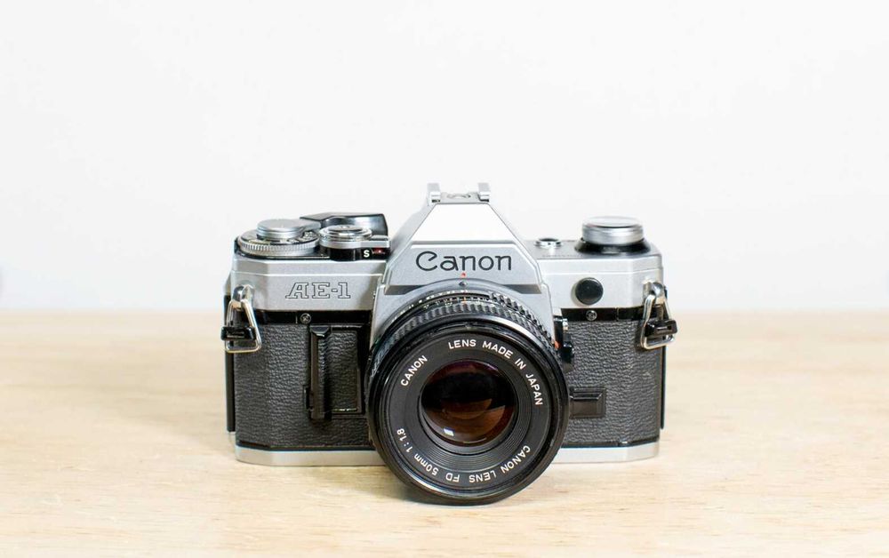 Canon AE-1 + Canon FD 50mm f/1.8 Prime – (tested and cleaned)64550152971137121
