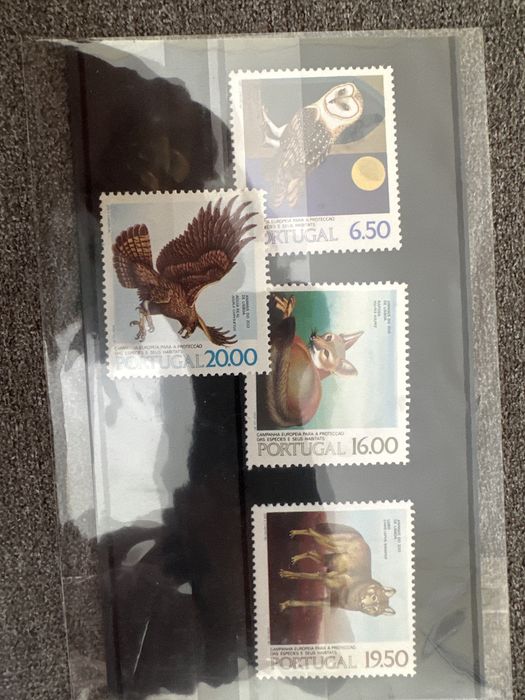 Selos de portugal 1980
