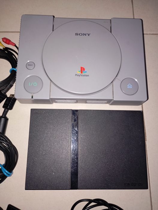 Ps1 SCPH 7002 e Ps2 77004
