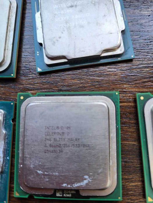 varios cpus intel