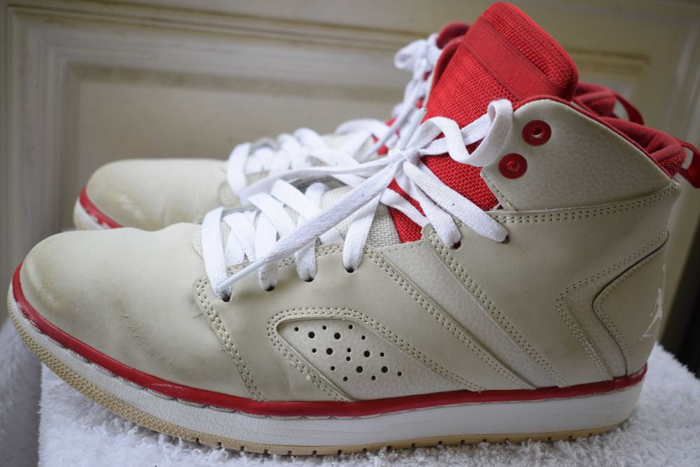 кожаные кеды мокасины сникерсы кроссовки Nike Jordan р. 42 26,5 см